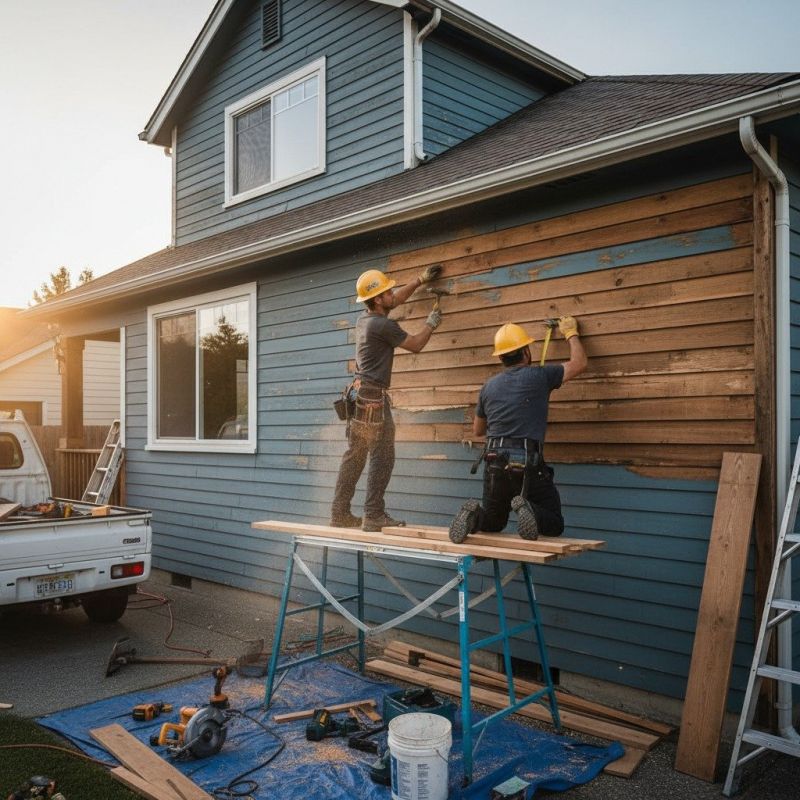 Wood Siding Repair Service
