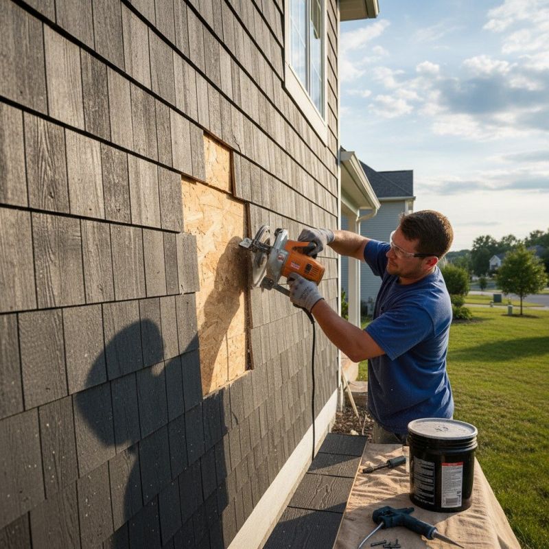 Cedar Siding Repair
