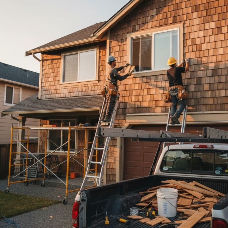 Cedar Siding Repair