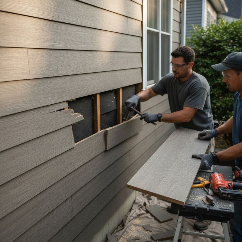 Cedar Siding Repair