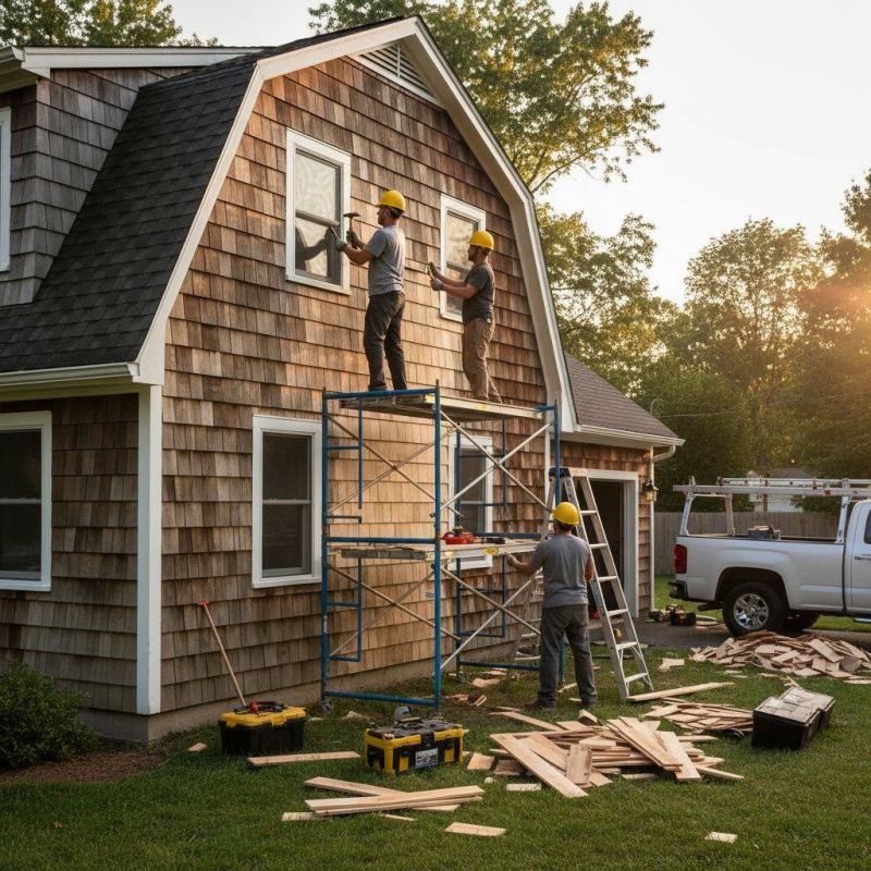Cedar Siding Repair